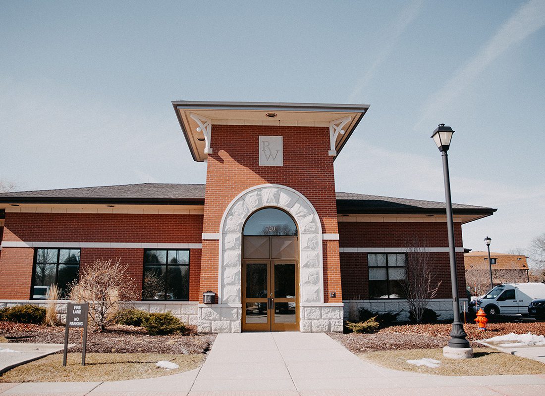 About Our Agency - Exterior View of Ralph Weiner and Associates Office on a Sunny Day